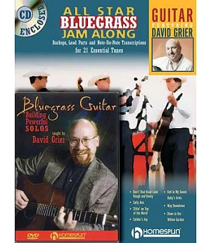 Bluegrass Guitar Bundle Pack: Includes All Star Bluegrass Jam Along for Guitar and Bluegrass Guitar