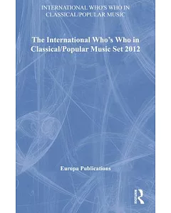 International Who’s Who in Classical Music / Popular Music 2012