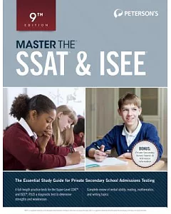 peterson’s Master the Ssat & Isee