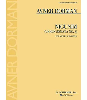 Nigunim (Violin Sonata No. 3): For Violin and Piano