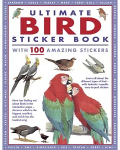 Ultimate Bird Sticker Book: With 100 Amazing Stickers