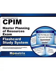 Flashcard Study System for the CPIM Master Planning of Resources Exam
