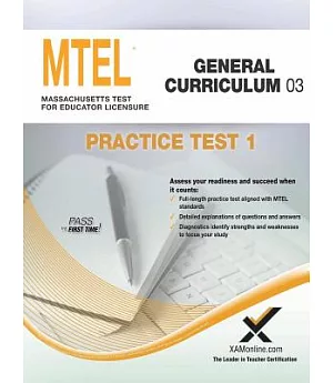 Mtel General Curriculum 03 Practice Test 1