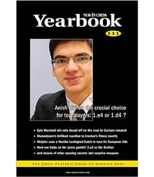 New in Chess Yearbook 111: The Chess Player’s Guide to Opening News