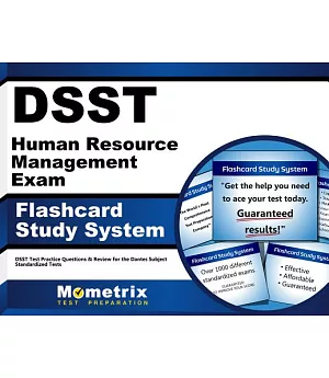 Dsst Human Resource Management Exam Flashcard Study System: Dsst Test Practice Questions & Review for the Dantes Subject Standar