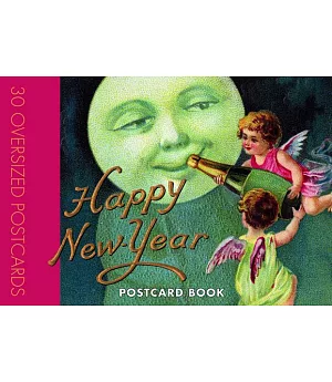 Happy New Year Postcard Book
