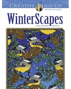 Winterscapes Adult Coloring Book