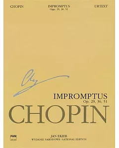 Impromptus Op. 29, 36, 51: National Edition