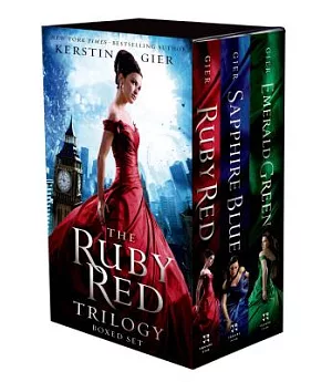The Ruby Red Trilogy Set: Includes Ruby Red / Sapphire Blue / Emerald Green