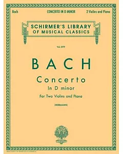 Concerto in D Minor: Score and Parts