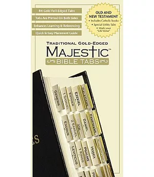 Majestic Traditional Gold-Edged Tabs