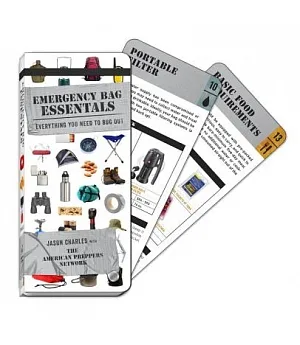Emergency Bag Essentials Swatchbook: Everything You Need to Bug Out
