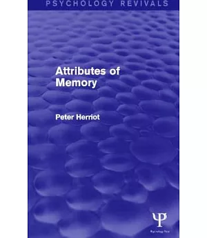 Attributes of Memory