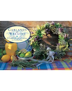 Garlands & Wreaths - Card Box of 20 Notecards and Envelopes: A Delightful Pack of High-Quality Flower Gift Cards and Decorative