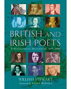 British and Irish Poets: A Biographical Dictionary, 449-2006