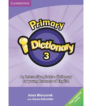 Primary i-Dictionary 3 CD-ROM (Single Classroom)