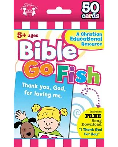 Bible Go Fish: 50-count Game Cards