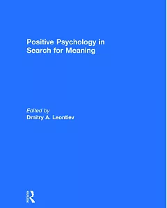 Positive Psychology in Search for Meaning