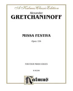 Missa Festiva Op. 154