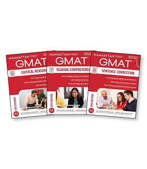 GMAT Verbal Strategy Guide Set