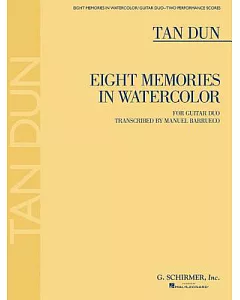Eight Memories in Watercolor: For Guitar Duo