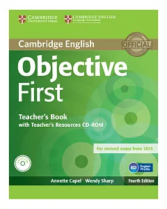 Objective First Teacher’s Book with Teacher’s Resources CD-ROM