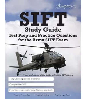 SIFT: Test Prep and Practice Questions for the Army SIFT Exam