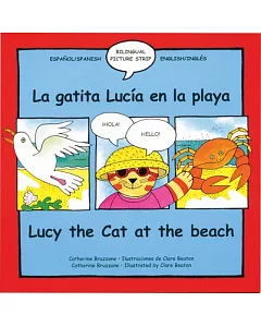 Lucy the Cat at the Beach / La Gatita Lucia En La Playa