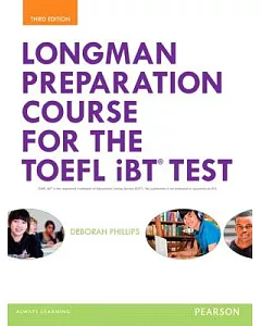 Longman Preparation Course for the TOEFL IBT Test + MyEnglishLab and Passcode