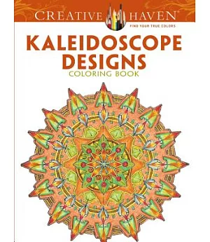 Kaleidoscope Designs Adult Coloring Book