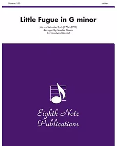 Little Fugue in G Minor: Score & Parts