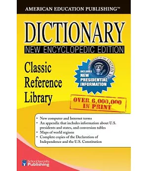 The American Education Publishing Dictionary, Grades 6-12: New Encyclopedic Edition