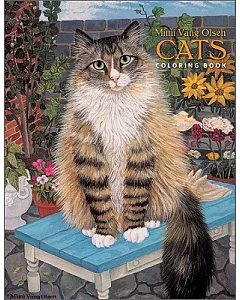 Mimi Vang Olsen Cats Coloring Book