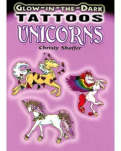 Glow-in-the-Dark Tattoos Unicorns