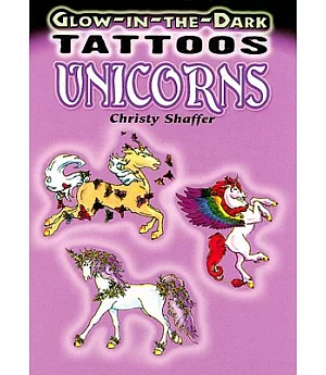 Glow-in-the-Dark Tattoos Unicorns