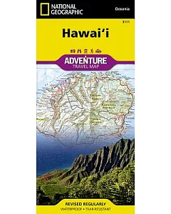 national geographic Hawaii Map: Travel maps International adventure Map