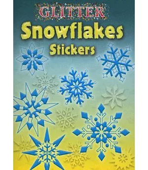Glitter Snowflakes Stickers