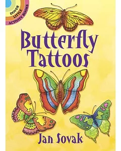Butterfly Tattoos/Eleven Safe, Waterproof Designs