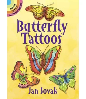 Butterfly Tattoos/Eleven Safe, Waterproof Designs