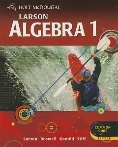 Algebra 1: Common Core Edition