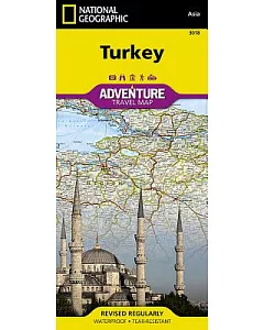 national geographic Turkey Map