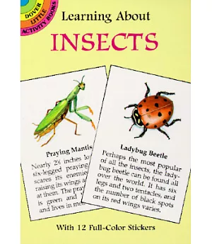 Learning About Insects: With 12 Full-Color Stickers