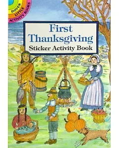 First Thanksgiving Sticker Activity Book