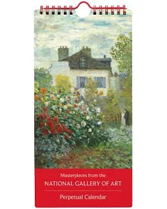 Masterpieces from the national gallery of Art Perpetual Calendar