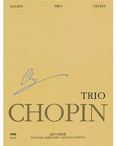 Fryderyk Chopin, Trio Op.8: For Piano, Violin Viola and Cello