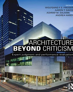 Architecture Beyond Criticism: Expert Judgment and Performance Evaluation