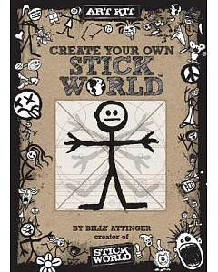Create Your Own Stick World Kit: Includes Technique Book, Pens, and 80 Page Drawing Journal!