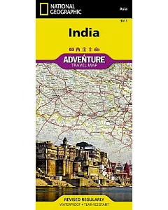 national geographic India Map