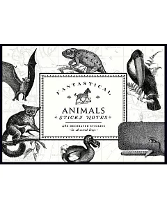Fantastical Animals Sticky Notes: 490 Decorated Stickies, in Various Sizes