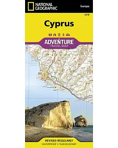 national geographic adventureMap Cyprus